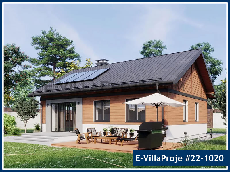 100 m² 2+1 Tek Katlı Gazbeton Çelik Ev (GCE-100) - Görsel 6