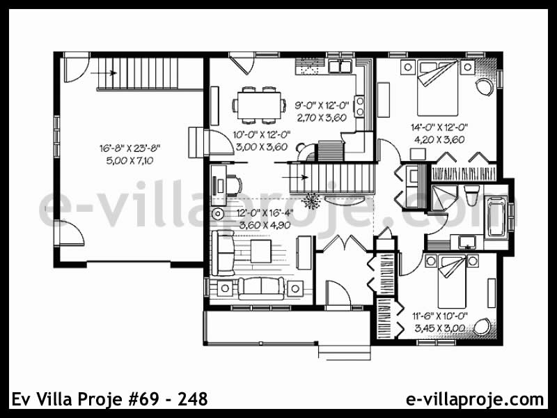 Gazbeton Çelik Ev 101 m² Tek Katlı (3+1) - Görsel 2