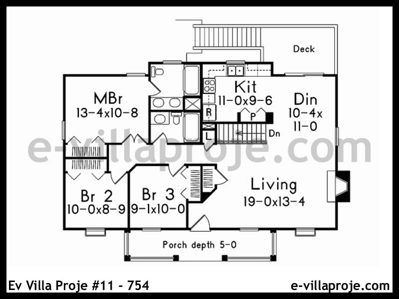 Gazbeton Çelik Ev 103 m² Tek Katlı (3+1) - Görsel 2
