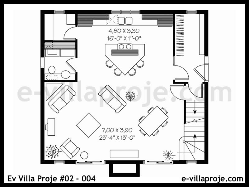 Gazbeton Çelik Ev 104 m² Dubleks (3+1) - Görsel 2