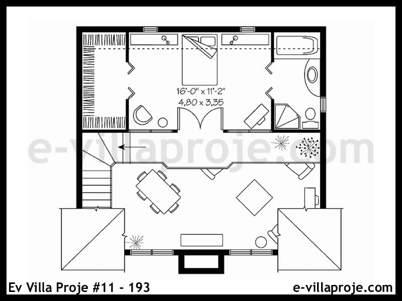 Gazbeton Çelik Ev 104 m² Dubleks (3+1) - Görsel 3
