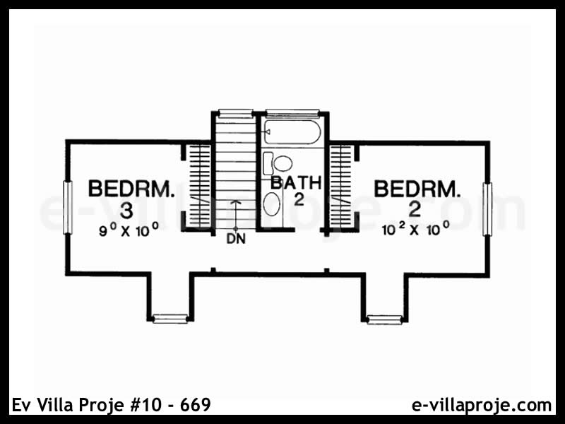 Gazbeton Çelik Ev 105 m² Dubleks (3+1) - Görsel 3