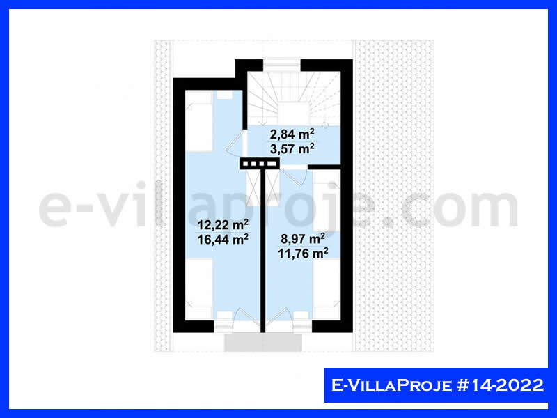 Gazbeton Çelik Ev 106 m² Dubleks (3+1) - Görsel 3
