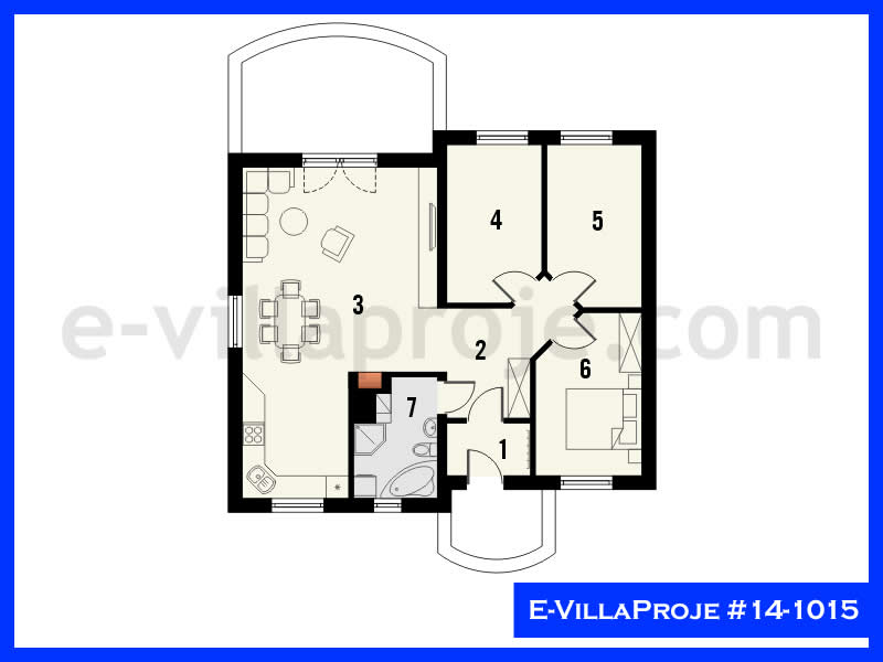 Gazbeton Çelik Ev 107 m² Tek Katlı (3+1) - Görsel 2