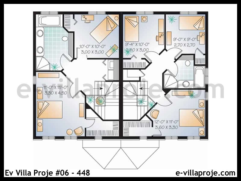 Gazbeton Çelik Ev 108 m² Dubleks (3+1) - Görsel 3