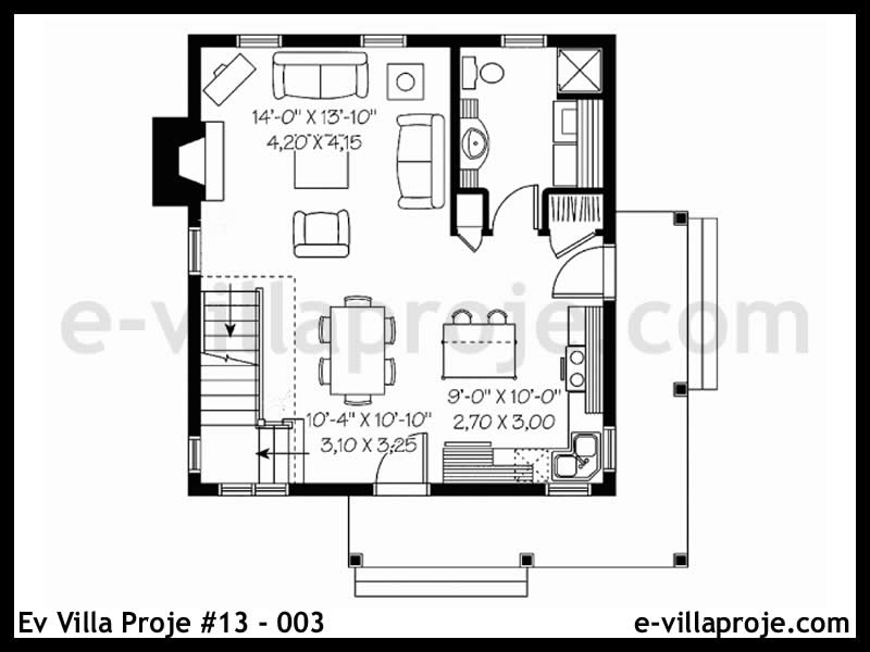 Gazbeton Çelik Ev 108 m² Dubleks (3+1) - Görsel 2