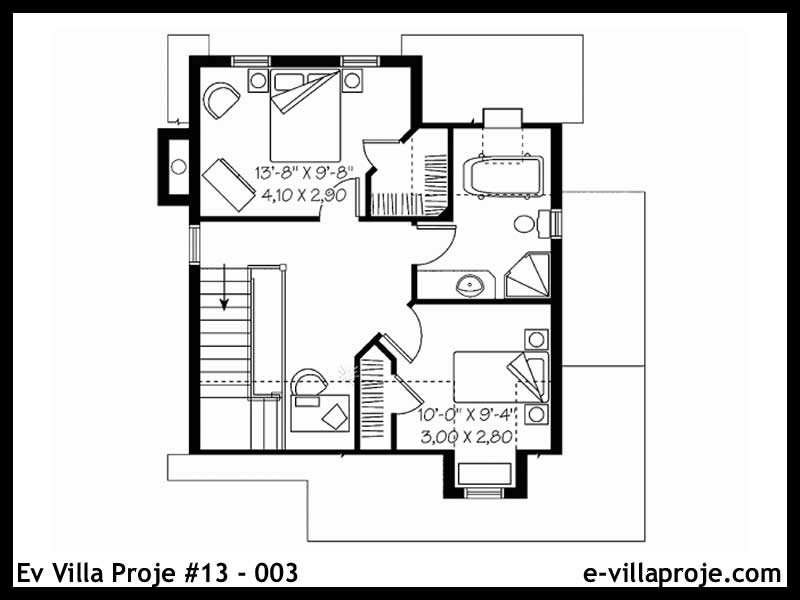 Gazbeton Çelik Ev 108 m² Dubleks (3+1) - Görsel 3
