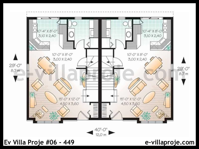 Gazbeton Çelik Ev 109 m² Dubleks (3+1) - Görsel 2