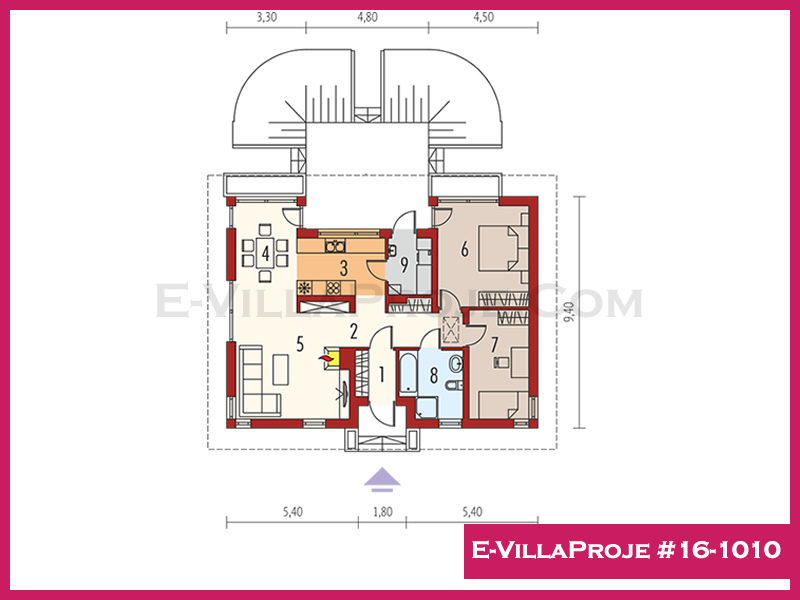 Gazbeton Çelik Ev 112 m² Tek Katlı (3+1) - Görsel 2