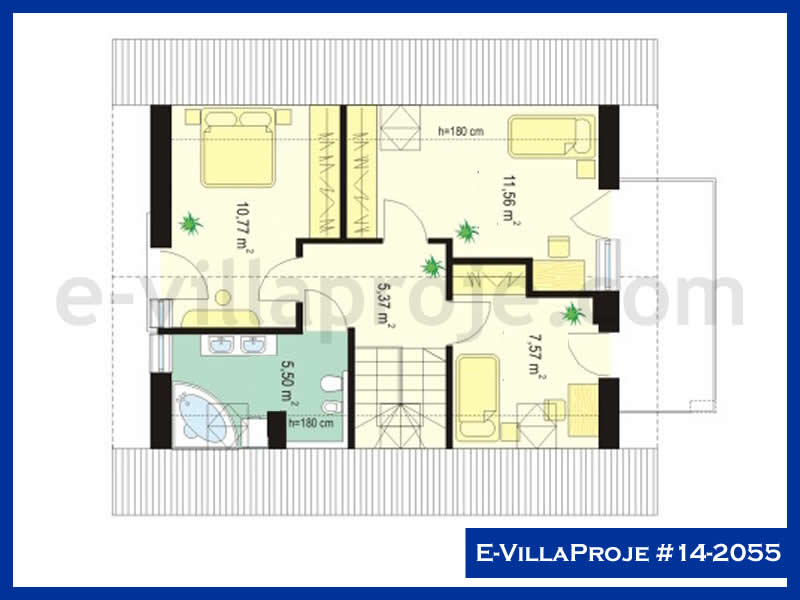 Gazbeton Çelik Ev 113 m² Dubleks (3+1) - Görsel 3
