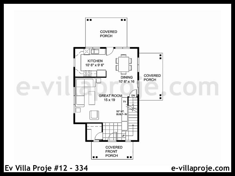 Gazbeton Çelik Ev 114 m² Dubleks (3+1) - Görsel 2