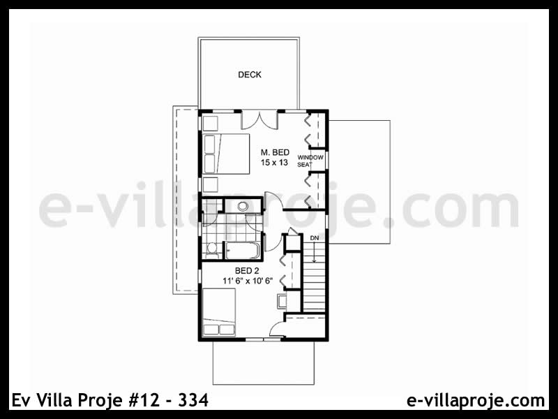 Gazbeton Çelik Ev 114 m² Dubleks (3+1) - Görsel 3