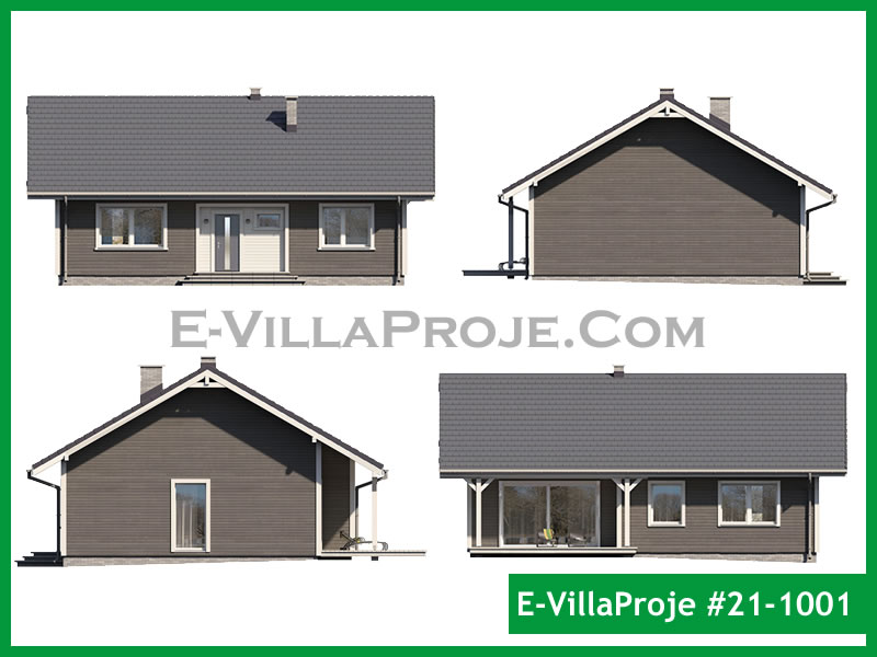115 m² 3+1 Tek Katlı Gazbeton Çelik Ev (GCE-115) - Görsel 8