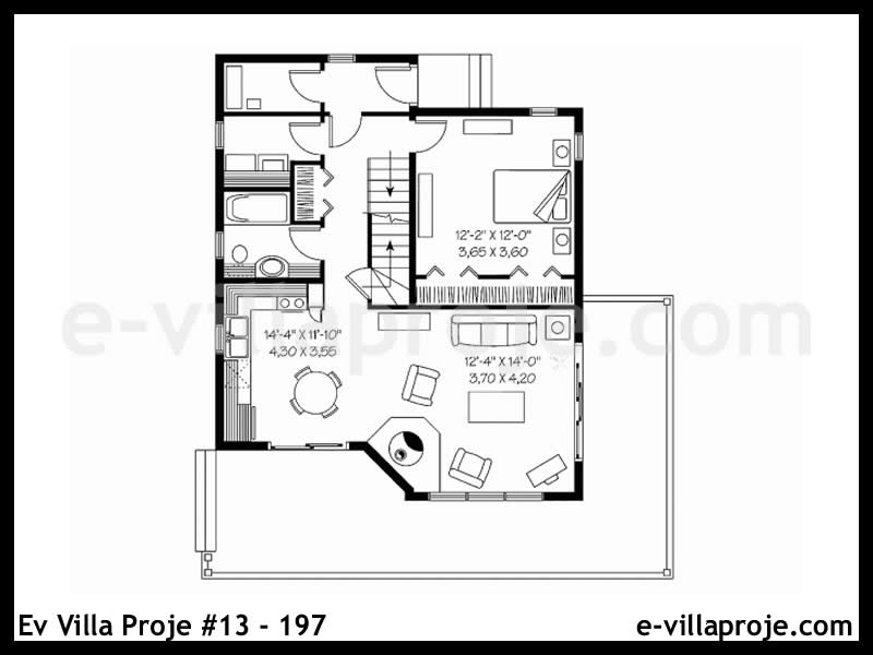 Gazbeton Çelik Ev 117 m² Dubleks (3+1) - Görsel 2
