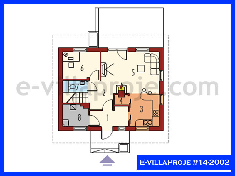 Gazbeton Çelik Ev 117 m² Dubleks (3+1) - Görsel 2