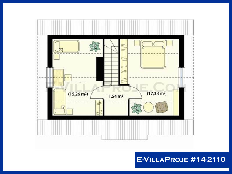 Gazbeton Çelik Ev 117 m² Dubleks (3+1) - Görsel 3