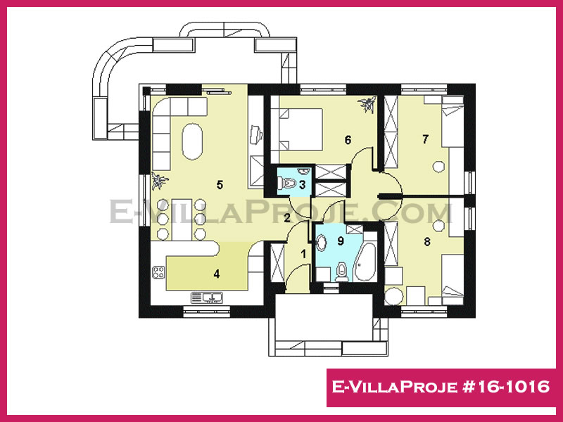 Gazbeton Çelik Ev 117 m² Tek Katlı (3+1) - Görsel 2