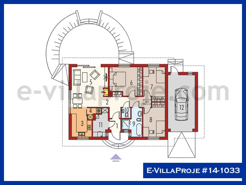 Gazbeton Çelik Ev 119 m² Tek Katlı (3+1) - Görsel 2