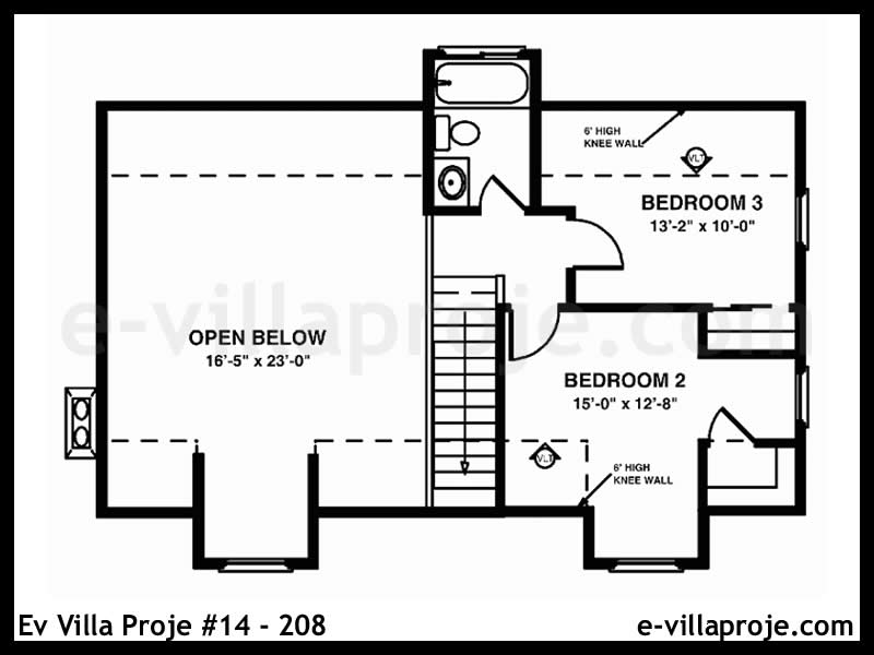 Gazbeton Çelik Ev 121 m² Dubleks (3+1) - Görsel 3