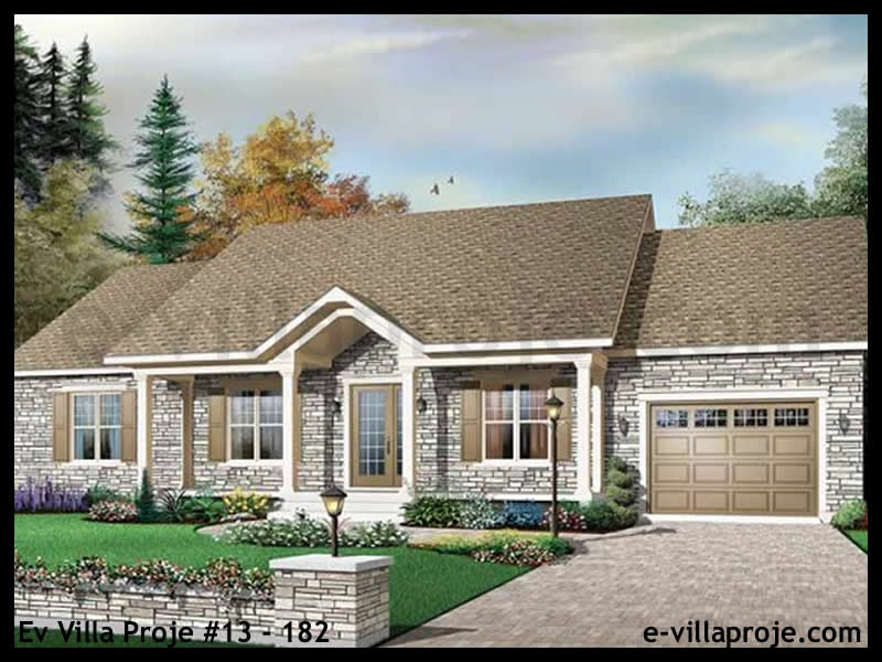 Gazbeton Çelik Ev 122 m² Tek Katlı (3+1)