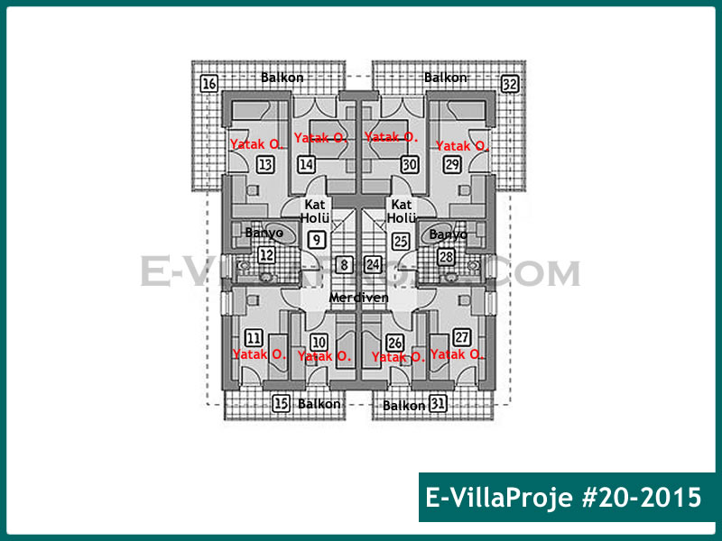 Gazbeton Çelik Ev 123 m² Dubleks (3+1) - Görsel 3