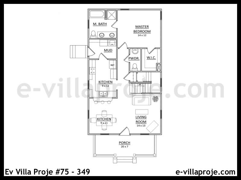 Gazbeton Çelik Ev 124 m² Dubleks (3+1) - Görsel 2