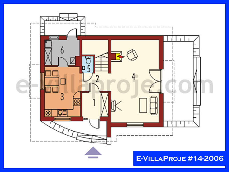 Gazbeton Çelik Ev 124 m² Dubleks (3+1) - Görsel 2