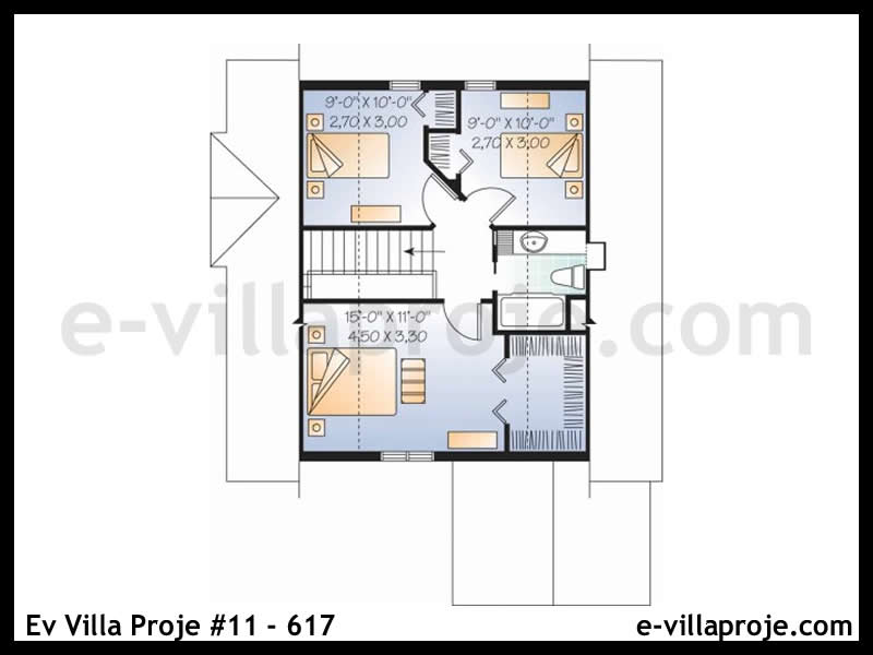 Gazbeton Çelik Ev 125 m² Dubleks (3+1) - Görsel 3