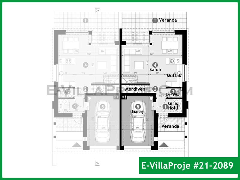 Gazbeton Çelik Ev 125 m² Dubleks (3+1) - Görsel 2
