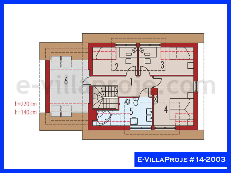 Gazbeton Çelik Ev 127 m² Dubleks (3+1) - Görsel 3
