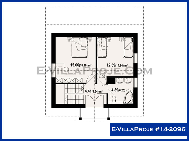 Gazbeton Çelik Ev 128 m² Dubleks (3+1) - Görsel 3