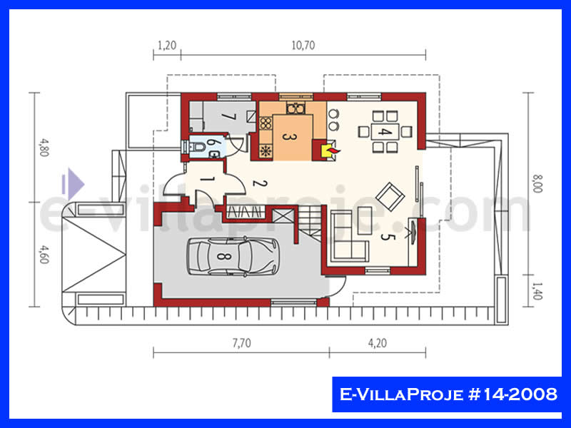 Gazbeton Çelik Ev 129 m² Dubleks (3+1) - Görsel 2