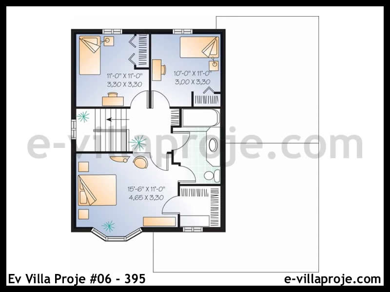 Gazbeton Çelik Ev 130 m² Dubleks (3+1) - Görsel 3