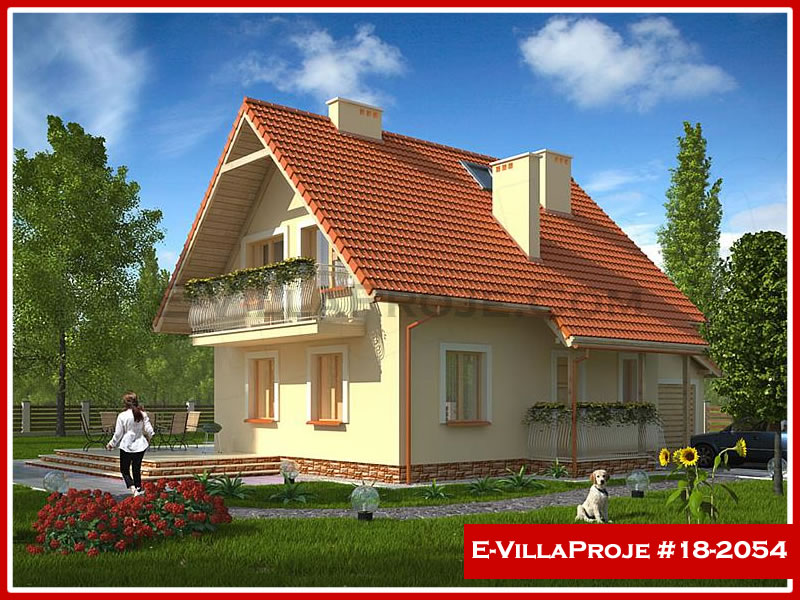 130 m² 3+1 Dubleks Gazbeton Çelik Villa (GCE-D130)