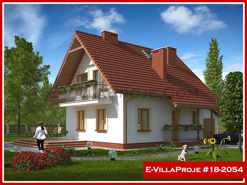 130 m² 3+1 Dubleks Gazbeton Çelik Villa (GCE-D130) - Görsel 5