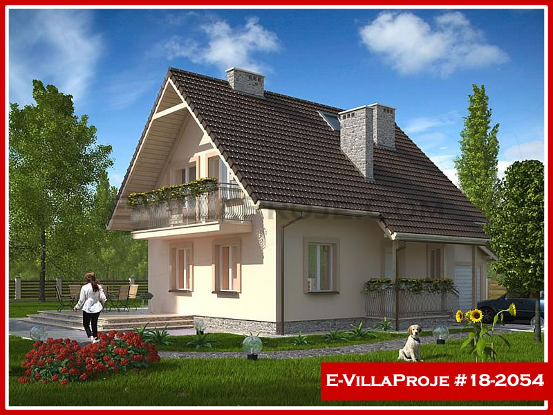 130 m² 3+1 Dubleks Gazbeton Çelik Villa (GCE-D130) - Görsel 6