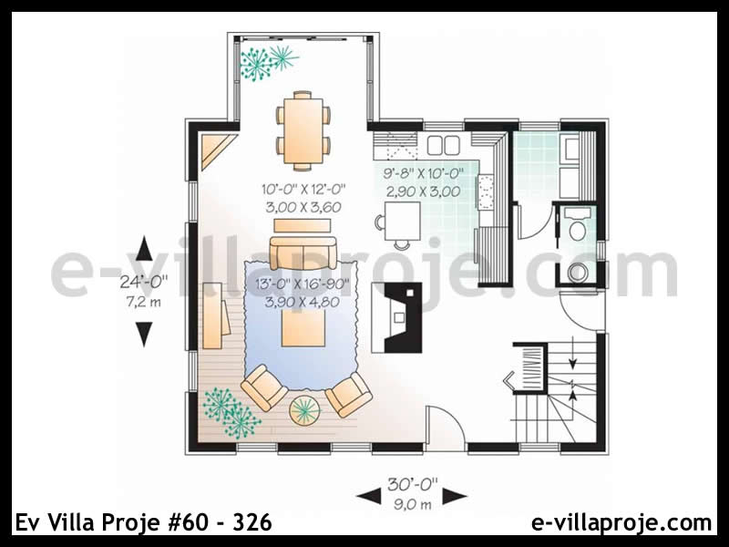 Gazbeton Çelik Ev 130 m² Dubleks (3+1) - Görsel 2