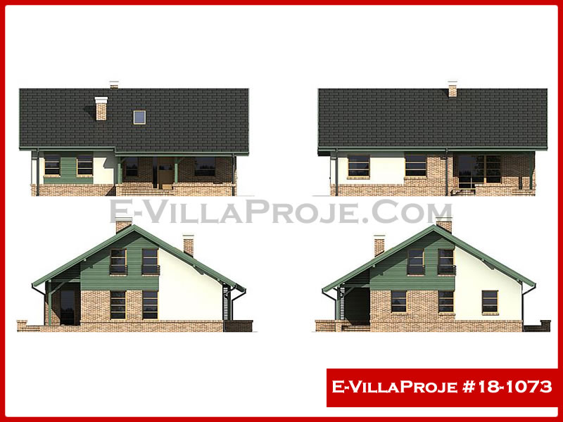 130 m² 3+1 Lüks Gazbeton Çelik Villa (GCE-130) - Görsel 8