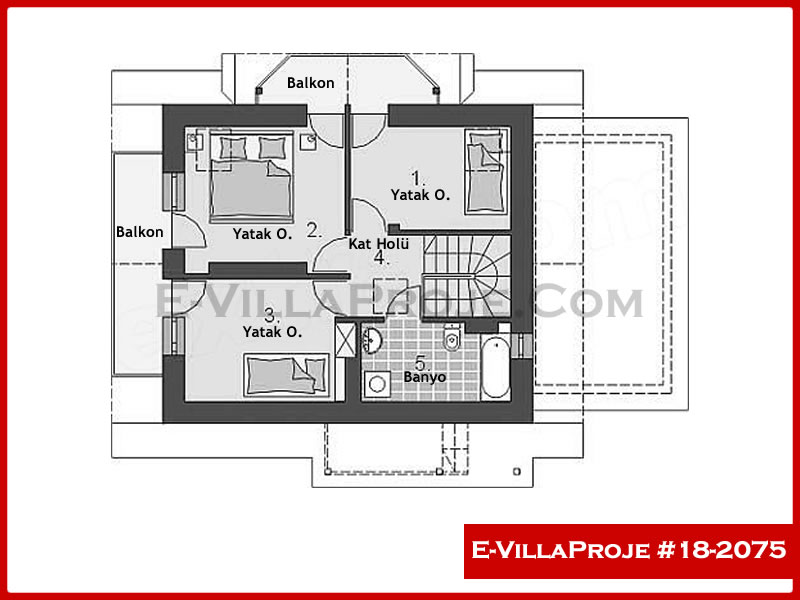 Gazbeton Çelik Ev 131 m² Dubleks (3+1) - Görsel 3