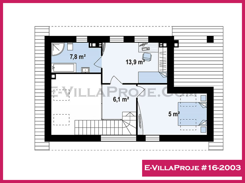 Gazbeton Çelik Ev 133 m² Dubleks (3+1) - Görsel 3