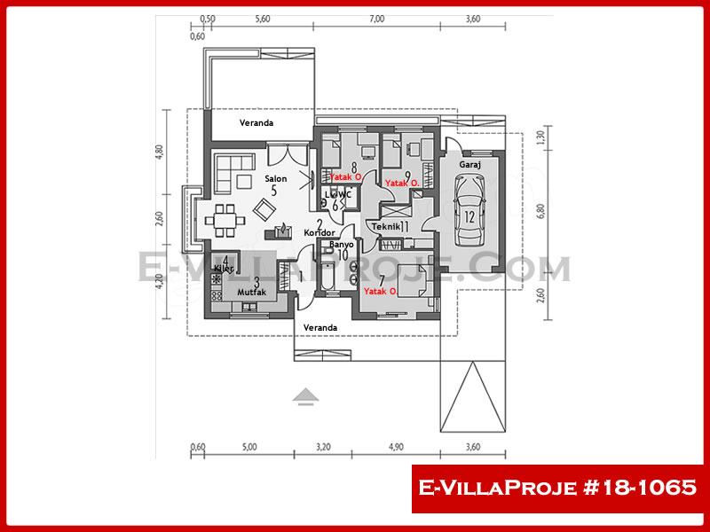 Gazbeton Çelik Ev 133 m² Tek Katlı (3+1) - Görsel 2
