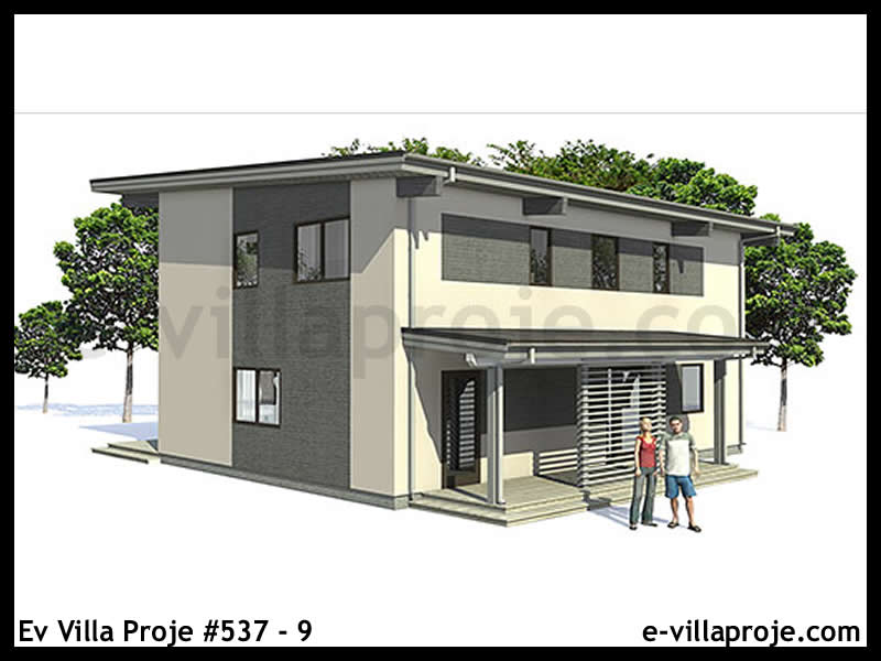 Gazbeton Çelik Ev 134 m² Dubleks (3+1) - Görsel 4