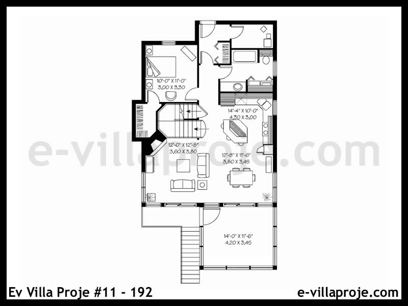 Gazbeton Çelik Ev 134 m² Dubleks (3+1) - Görsel 2