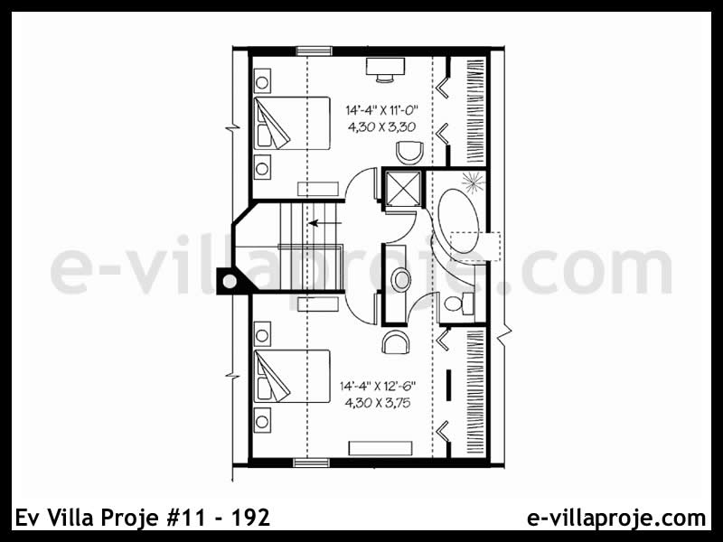 Gazbeton Çelik Ev 134 m² Dubleks (3+1) - Görsel 3