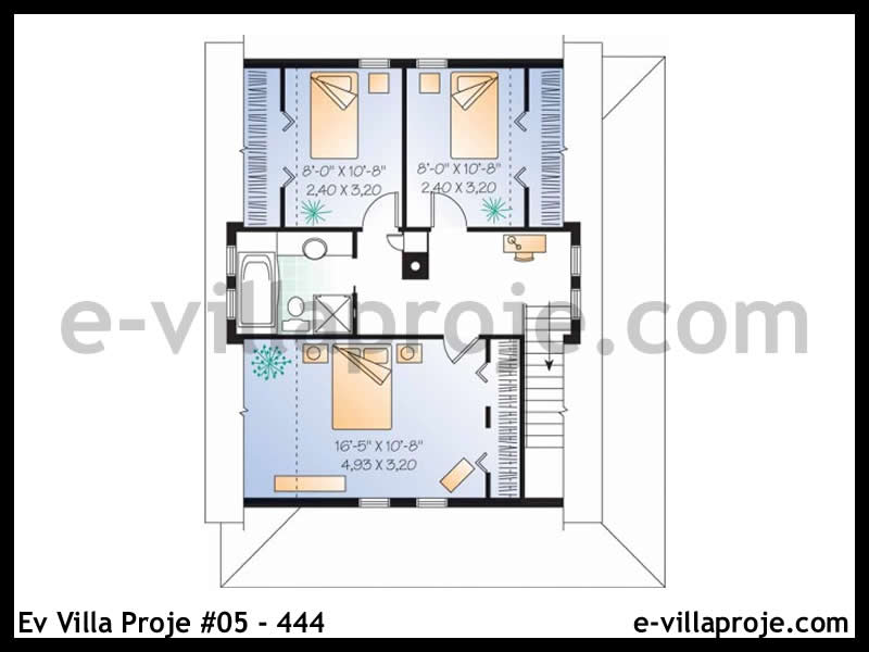 Gazbeton Çelik Ev 136 m² Dubleks (3+1) - Görsel 3