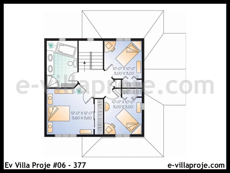 Gazbeton Çelik Ev 137 m² Dubleks (3+1) - Görsel 3