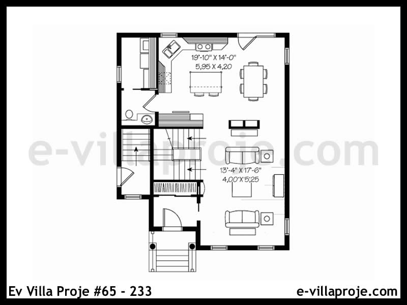 Gazbeton Çelik Ev 138 m² Dubleks (3+1) - Görsel 2