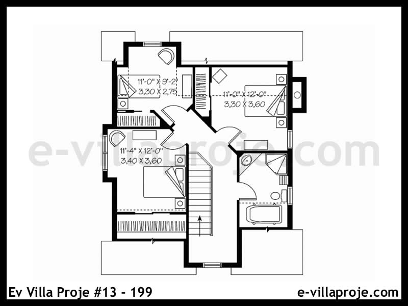 Gazbeton Çelik Ev 138 m² Dubleks (3+1) - Görsel 3