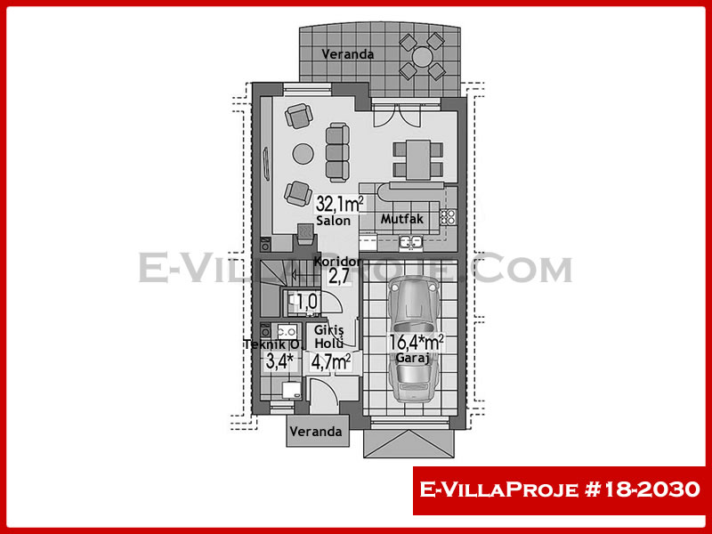 Gazbeton Çelik Ev 138 m² Dubleks (3+1) - Görsel 2