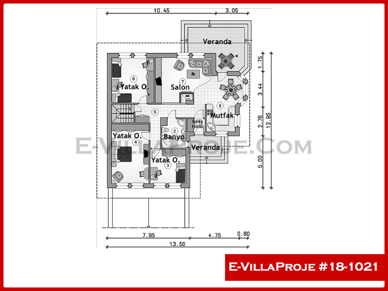 Gazbeton Çelik Ev 139 m² Tek Katlı (3+1) - Görsel 2